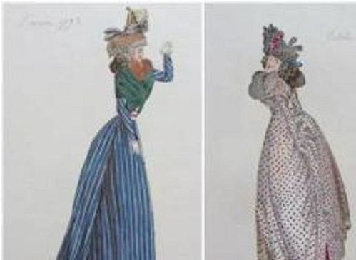 法国大革命下的女性自我救赎 服饰风格多变,制宪服开始流行